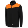 SWEATER ZIP BICOLOR 302014