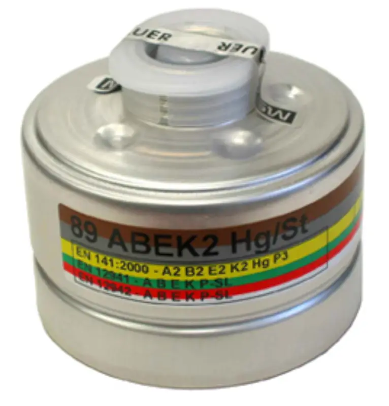 MSA SCHROEFFILTER 93 ABEK2HGP3 2 MSA SCHROEFFILTER 93 ABEK2HGP3 - Afbeelding 2