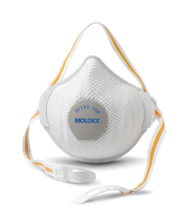 Moldex STOFMASKER FFP3RD PROVALVE 3408 INDV.VER 1 Moldex STOFMASKER FFP3RD PROVALVE 3408 INDV.VER