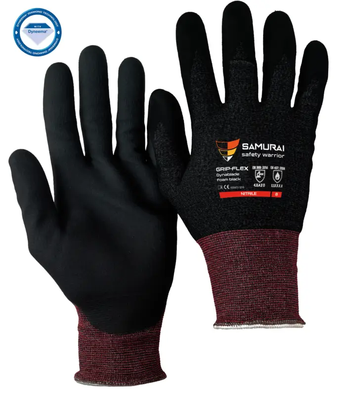 HS GRIP-FLEX DYNABLADE FOAM BLACK 1 HS GRIP-FLEX DYNABLADE FOAM BLACK