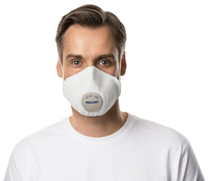 Moldex STOFMASKER FFP3RD PROVALVE 3408 INDV.VER 2 Moldex STOFMASKER FFP3RD PROVALVE 3408 INDV.VER - Afbeelding 2